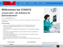 Tablet Screenshot of consys.de