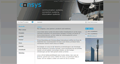 Desktop Screenshot of consys.at