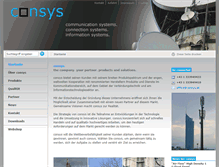 Tablet Screenshot of consys.at